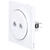 Fibaro Walli N socket-outlet 2 x RJ-45 White