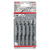 Bosch Jigsaw blade T144DP - 5 pieces black