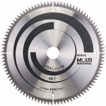 Bosch Circular Saw Blade Multi 254x30mm