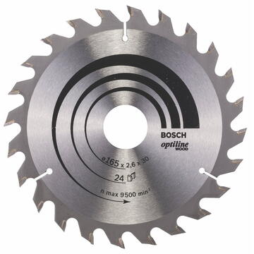 Bosch Circular Saw Blade Optiline 165x30