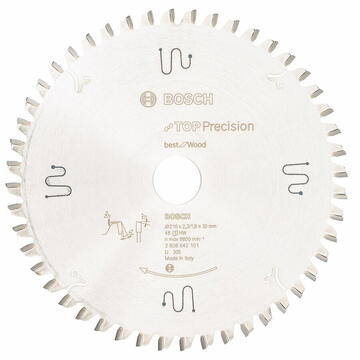 Bosch Circular Saw Blade Top Precision 216x30