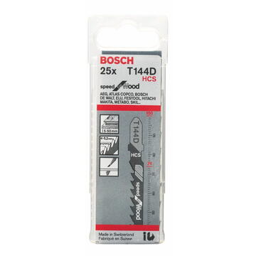 Bosch Jigsaw blade T144D 25 pieces