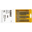 Dewalt Jigsaw Set DT2290 10pcs - 10 pcs. Wood