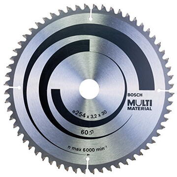 Bosch circular saw blade MM MU B 254x30-60 - 2608640449