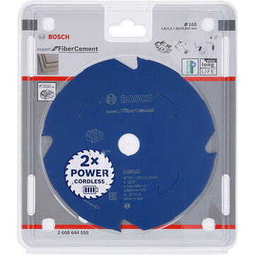 Bosch circular saw blade EfFC 165x20x1.8 / 1.2x4T - 2608644555