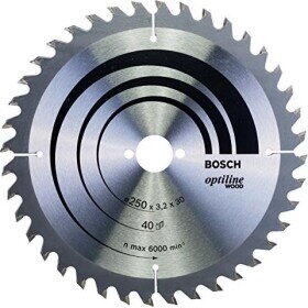 Bosch Powertools circular saw blade Optiline Wood H 250x30-40 - 2608640728