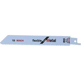 Bosch Saber Saw Blade S 922 BF Flexible for Metal, 150mm (2 pieces)