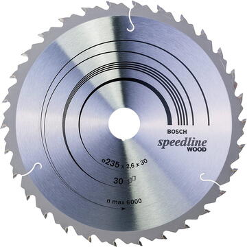 Bosch circular saw blade Speedline Wood (235 mm)