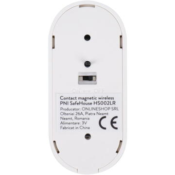 Contact magnetic wireless PNI SafeHouse HS002LR pentru sisteme de alarma