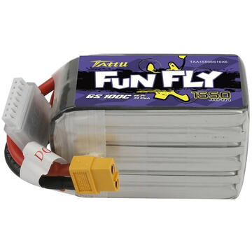 Akumulator Tattu Funfly 1550mAh 22.2V 100C 6S1P XT60