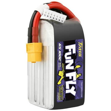 Tattu Funfly battery 1300mAh 22,2V 100C 6S1P XT60