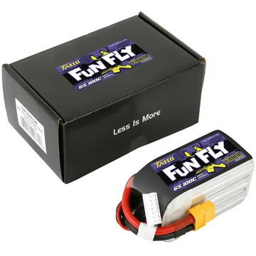 Tattu Funfly battery 1300mAh 22,2V 100C 6S1P XT60