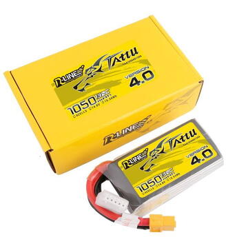 Tattu R-Line 4.0 1050mAh 14,8V 130C 4S1P XT60 Battery