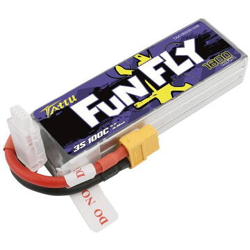 Akumulator Tattu Funfly 1800mAh 11,1V 100C 3S1P XT60