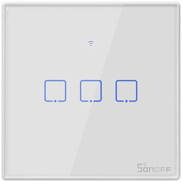 Smart Switch WiFi + RF 433 Sonoff T2 EU TX (3-channel)