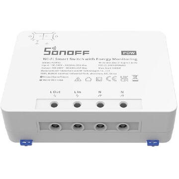 Comutator Smart Sonoff POWR3 de mare putere 25A