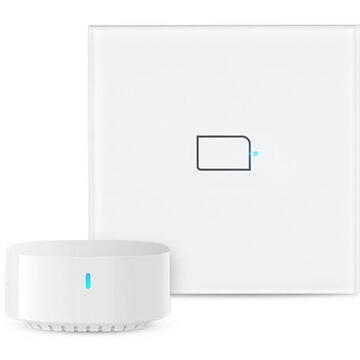 WI-FI SMART LIGHT SWITCH TC3-EU-1 BroadLink (1-channel - with smart S3 hub)