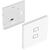 WI-FI SMART LIGHT SWITCH TC3-EU-2 BroadLink (2-channel)