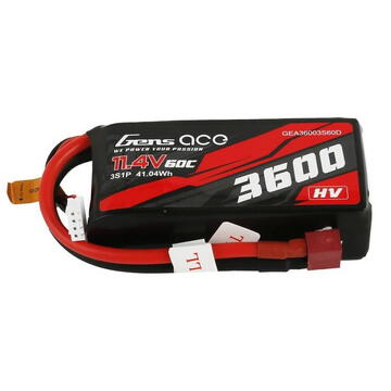 Akumulator Gens Ace 3600mAh 11.4V 60C 3S1P