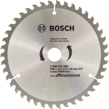 Bosch Disc Eco for Alu 160x2.0/1.4x20 42T