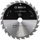 Bosch Disc Standard for Wood, 165x20mm, 24T, special pentru circulare cu acumulator