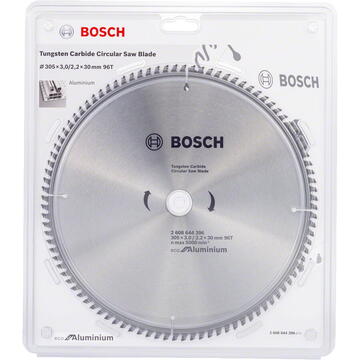 Bosch Panza ferastrau circular Eco for Aluminium, 305x30x3mm, 96T