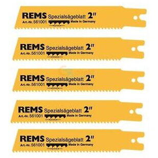 REMS Pachet special de 5 lame de fierastrau 2"/140-3.2 pentru REMS Cat VE, Tiger/VE/SR, Akku-Cat 22 V VE 561001