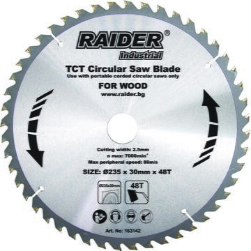 Raider Disc circular 235x30mm 48T TCT pentru RDI-CS27