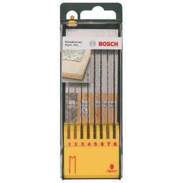 Bosch set saw (U) 8 pieces