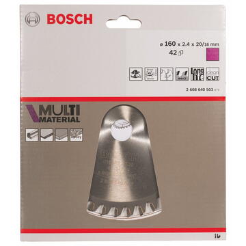 Bosch Circular Saw Blade Standardf.Multi160mm