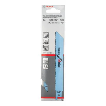 Bosch Saber saw blade S 922 BF 5 pieces