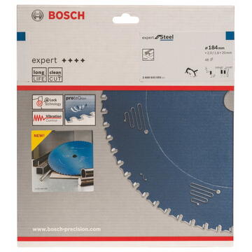 Bosch Circular Saw Blade Expert for Steel 184