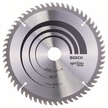 Bosch Disc Optiline Wood 235x30x60T