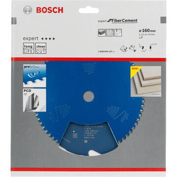 Bosch Panza ferastrau circular Expert for Fiber Cement, 160x20x2.2mm, 4T