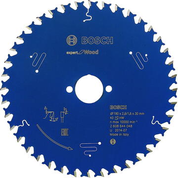 Bosch Powertools circular saw blade Expert for Wood H 190x30-40 - 2608644048