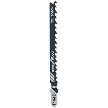 Bosch Jigsaw blade T 244 D Speed for Wood, 100mm (100 pieces)