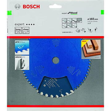 Bosch Circular saw blade Expert for Wood,  165mm, 36T