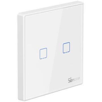 Sonoff wireless 433MHz smart wall switch T2EU2C-RF (2-channel)