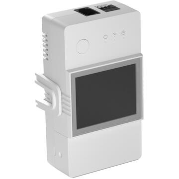 Releu inteligent Wi-Fi Sonoff THR316D, Temperatura & umiditate, Monitor LCD