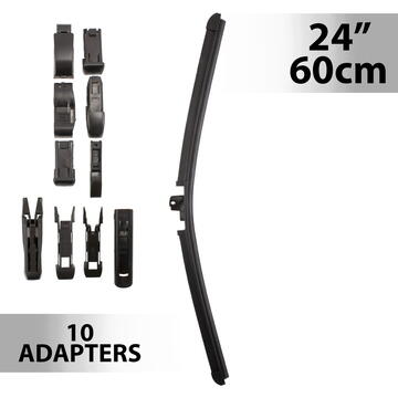 Stergatoare auto Ștergător profesional 24"/60cm - multiadaptor - CARGUARD