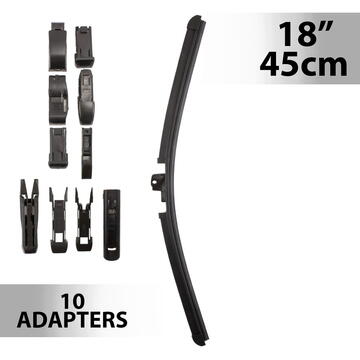 Stergatoare auto Ștergător profesional 18"/45cm - multiadaptor - CARGUARD