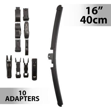 Stergatoare auto Ștergător profesional 16"/40cm - multiadaptor - CARGUARD