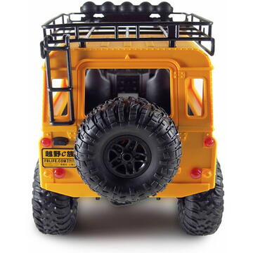 Masina cu Telecomanda Amewi RC Auto D90X12 Landrover Crawler LiIon Akku 1200mAh 14 ani + ,galben