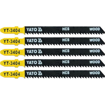 Yato Set 5 lame fierastrau pendular 10 tpi, 100 mm