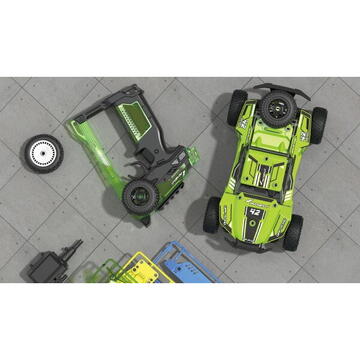 Masina cu Telecomanda Amewi RC Auto Frog       Buggy DIY/Ohne Akku 72 verde/8+ ani