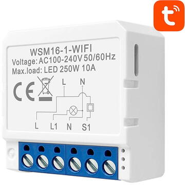 Smart Switch Module WiFi Avatto WSM16-W1 TUYA