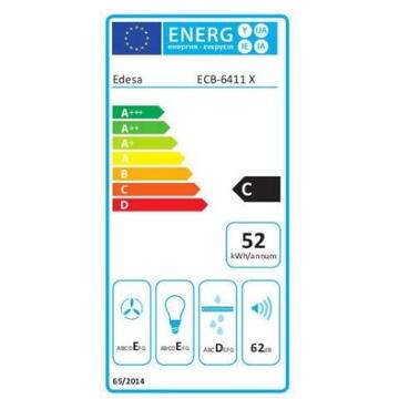 Hota Edesa Încorporat în perete 60 cm  ECB-6411 X Gri