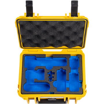 Case B&W type 500 for DJI Osmo Pocket 3 Creator Combo (yellow)