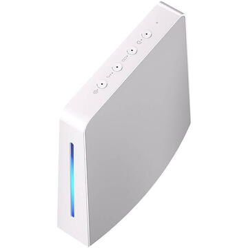 Sonoff Hub central Smart Home AIBridge, Wi-Fi si ZigBee, 2GB RAM, Alb, 135x120x41mm