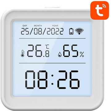 Smart temperature and humidity sensor Wi-Fi Gosund S6 (LCD screen, backlight)